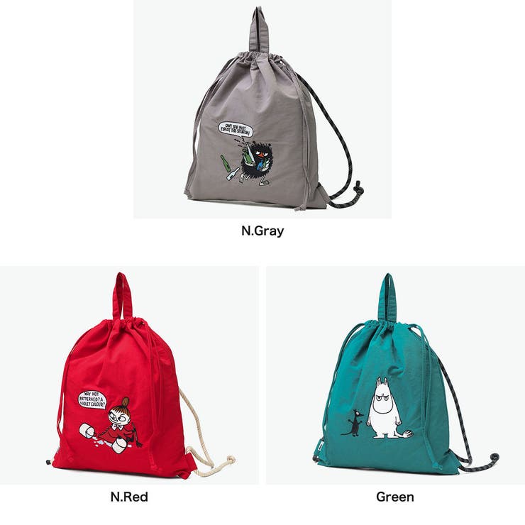 ムーミン ナップサック MOOMIN | ギャレリア Bag＆Luggage | 詳細画像2 