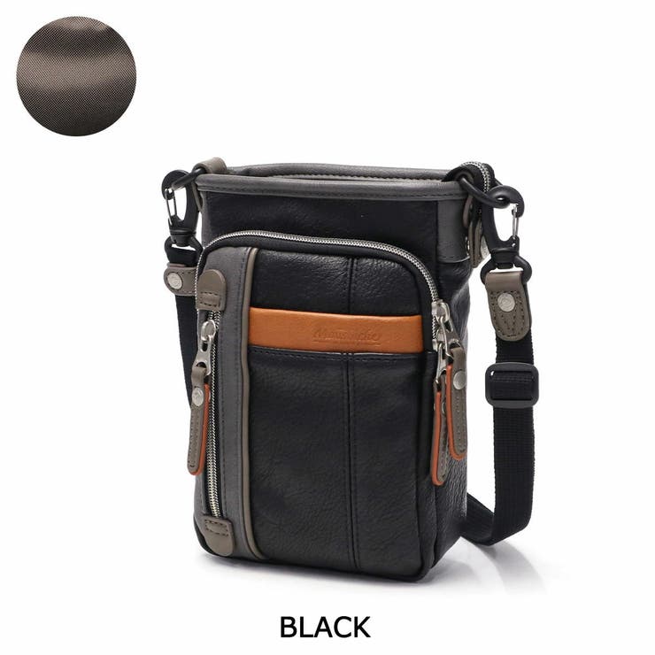ブラック | ムスタッシュ ショルダーバッグ メンズ | ギャレリア Bag＆Luggage