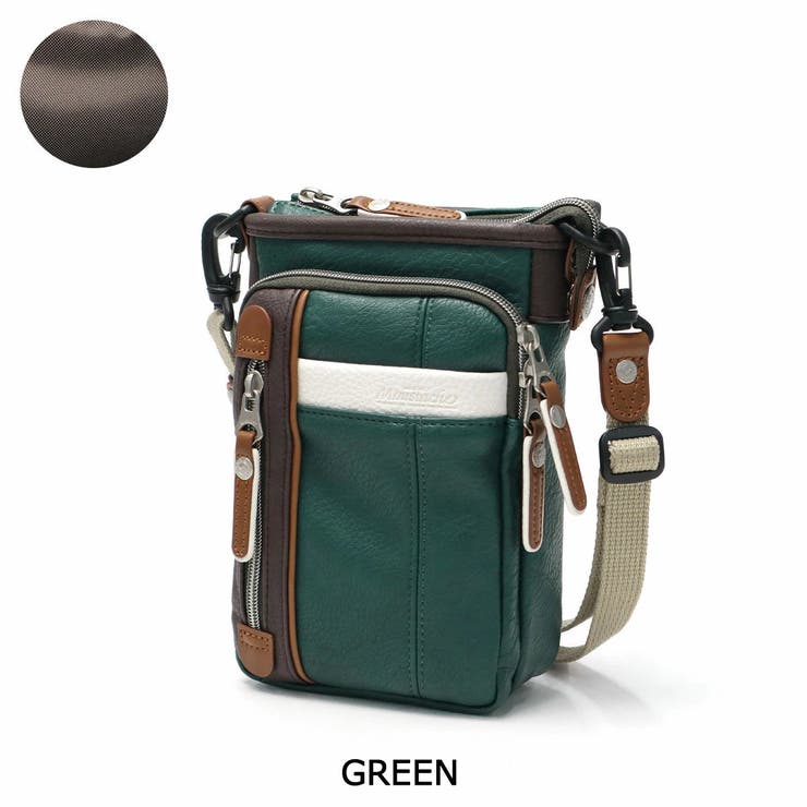 グリーン | ムスタッシュ ショルダーバッグ メンズ | ギャレリア Bag＆Luggage