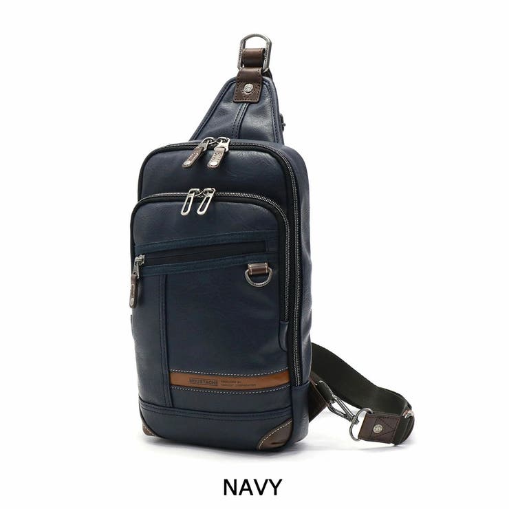 ネイビー | ムスタッシュ ボディバッグ メンズ | ギャレリア Bag＆Luggage