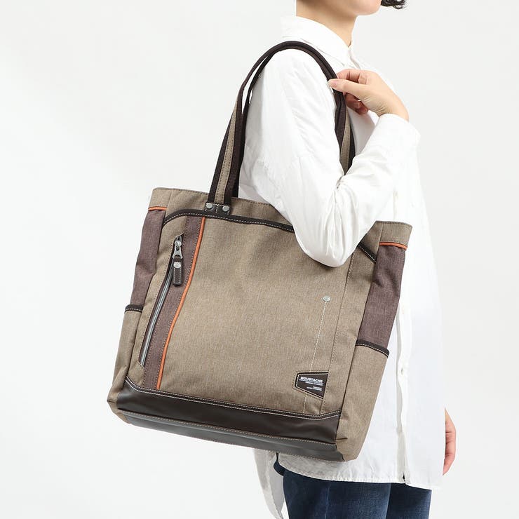 ベージュ | ムスタッシュ トートバッグ MOUSTACHE | ギャレリア Bag＆Luggage
