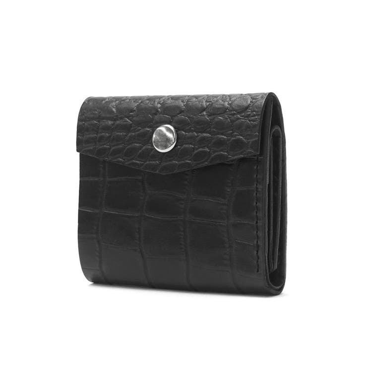 BLACKxCROCO | マスターアンドコー 二つ折り財布 MASTER&Co | ギャレリア Bag＆Luggage