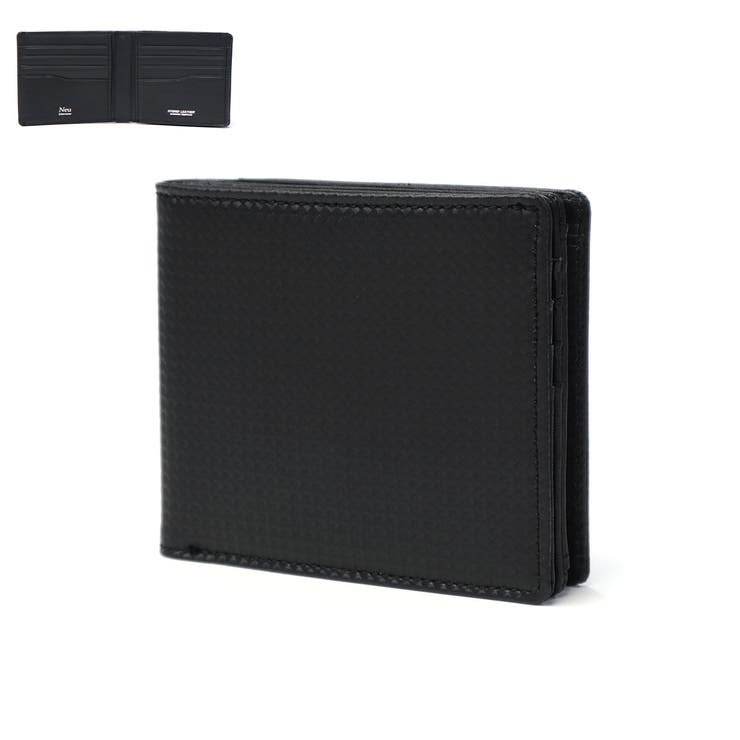 ブラック×ブラック | Neuinteresse 二つ折り財布 ノイインテレッセ | ギャレリア Bag＆Luggage