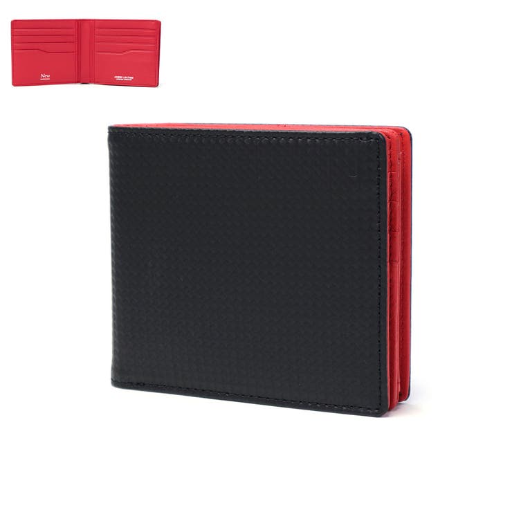 ブラック×レッド | Neuinteresse 二つ折り財布 ノイインテレッセ | ギャレリア Bag＆Luggage
