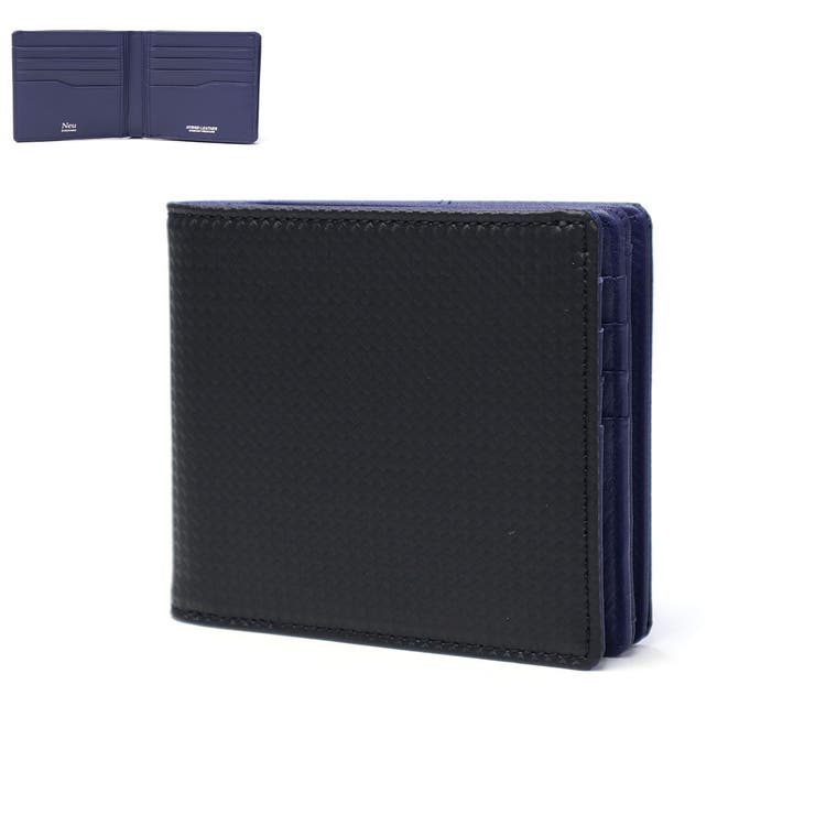 ブラック×ネイビー | Neuinteresse 二つ折り財布 ノイインテレッセ | ギャレリア Bag＆Luggage