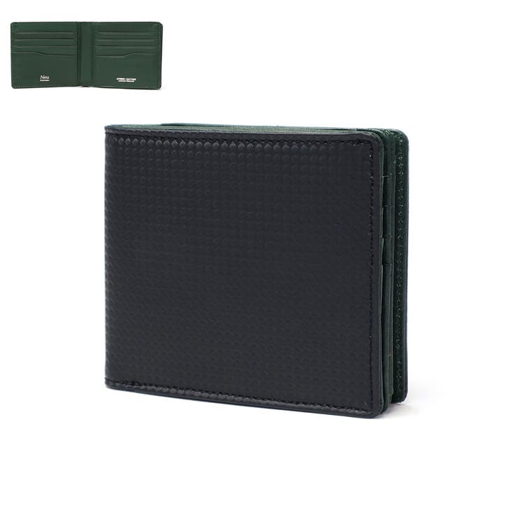 ブラック×グリーン | Neuinteresse 二つ折り財布 ノイインテレッセ | ギャレリア Bag＆Luggage