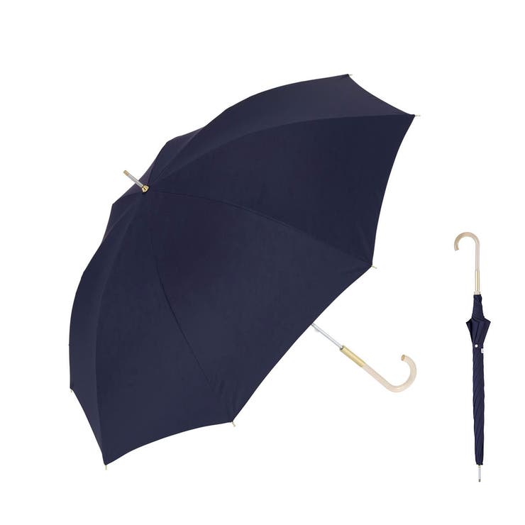 Navy | ニフティカラーズ 長傘 レディース | ギャレリア Bag＆Luggage