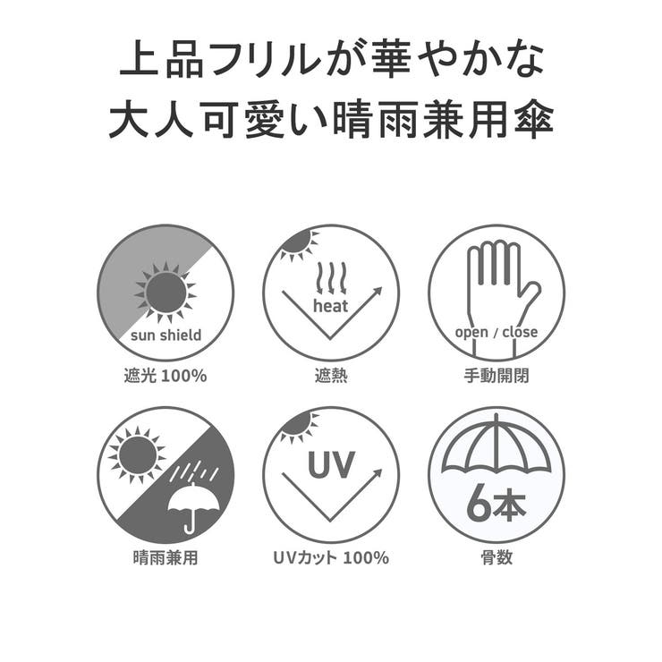 ニフティカラーズ 折りたたみ傘 レディース | ギャレリア Bag＆Luggage | 詳細画像4 