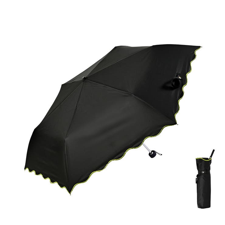 Black | ニフティカラーズ 折りたたみ傘 niftycolors | ギャレリア Bag＆Luggage