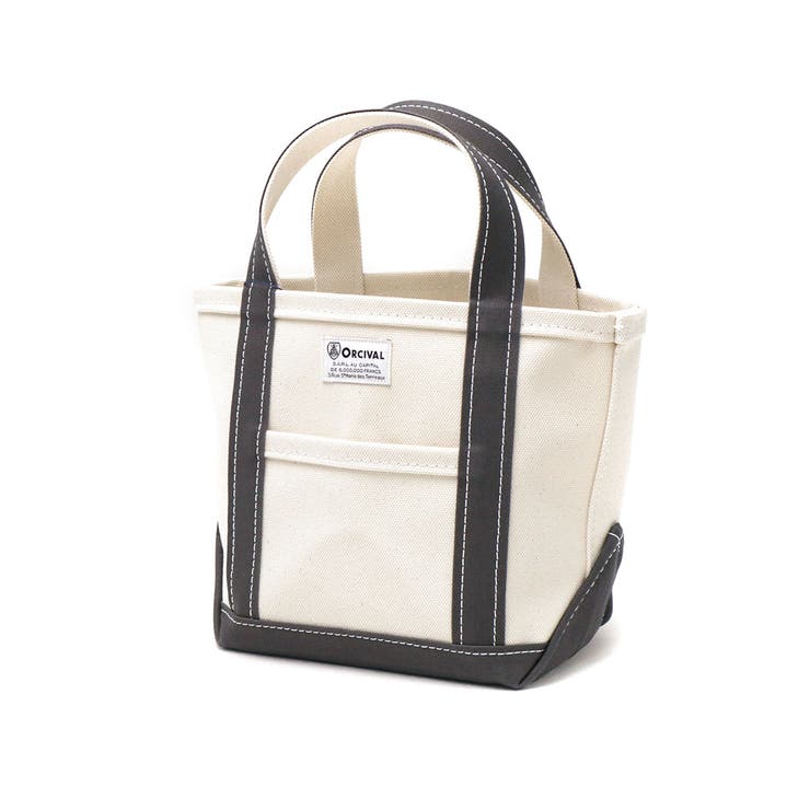 ECRU×CHARCOAL | 当店限定モデル オーシバル トートバッグ | ギャレリア Bag＆Luggage