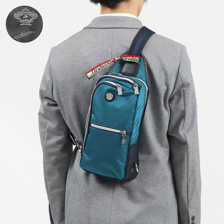【ネイビーxブラウン(03)】日本正規品 オロビアンコ ボディバッグ[品番：GLNB0006103]｜ギャレリア  Bag＆Luggage（ギャレリアニズム）のメンズファッション通販｜SHOPLIST（ショップリスト）