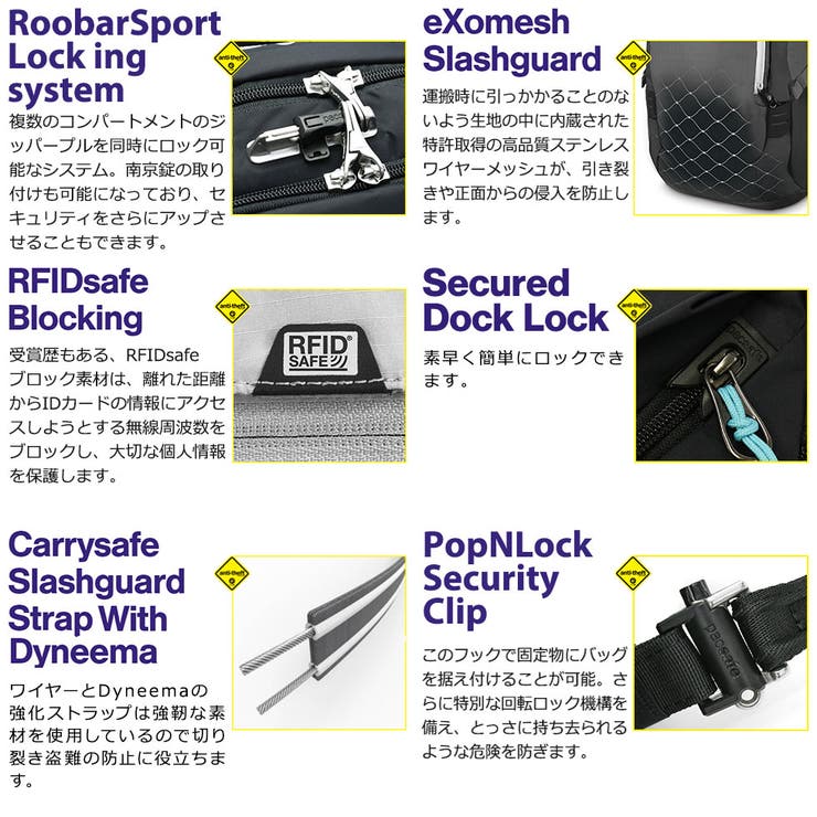 パックセーフ リュック pacsafe | ギャレリア Bag＆Luggage | 詳細画像24 