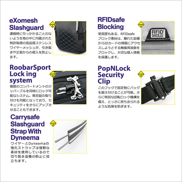 パックセーフ リュック pacsafe | ギャレリア Bag＆Luggage | 詳細画像31 