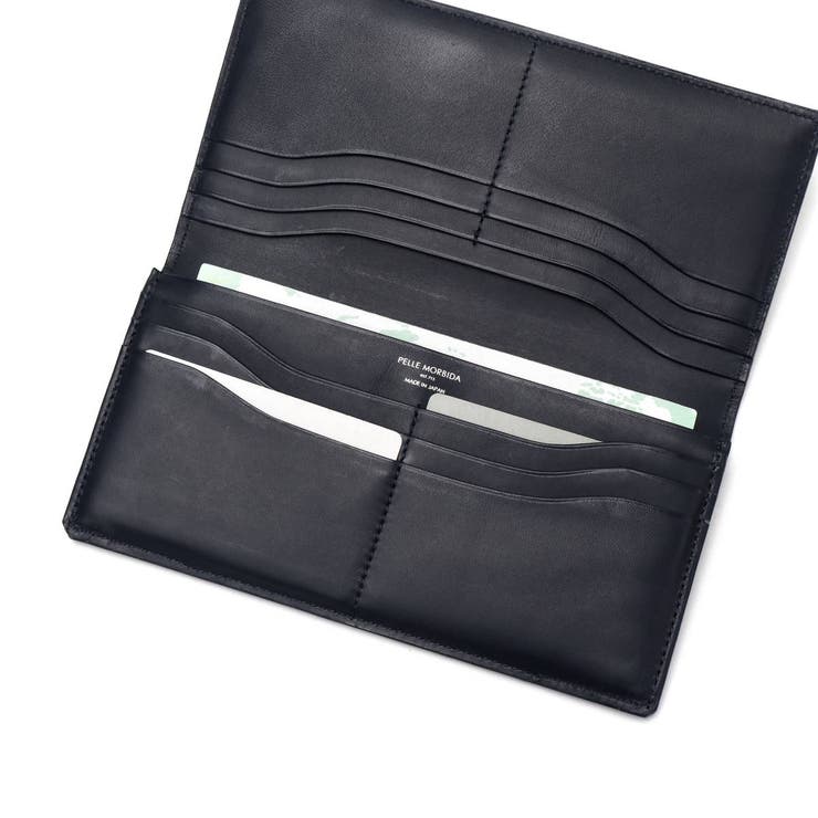 Pelle Morbida 長財布　極美品　ブラック ペッレモルビダ 財布 長財布[品番：GLNB0004775]｜ギャレリア