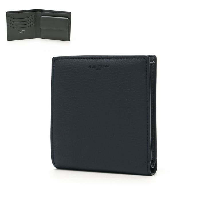 NAVY | ペッレモルビダ 二つ折り財布 PELLEMORBIDA | ギャレリア Bag＆Luggage