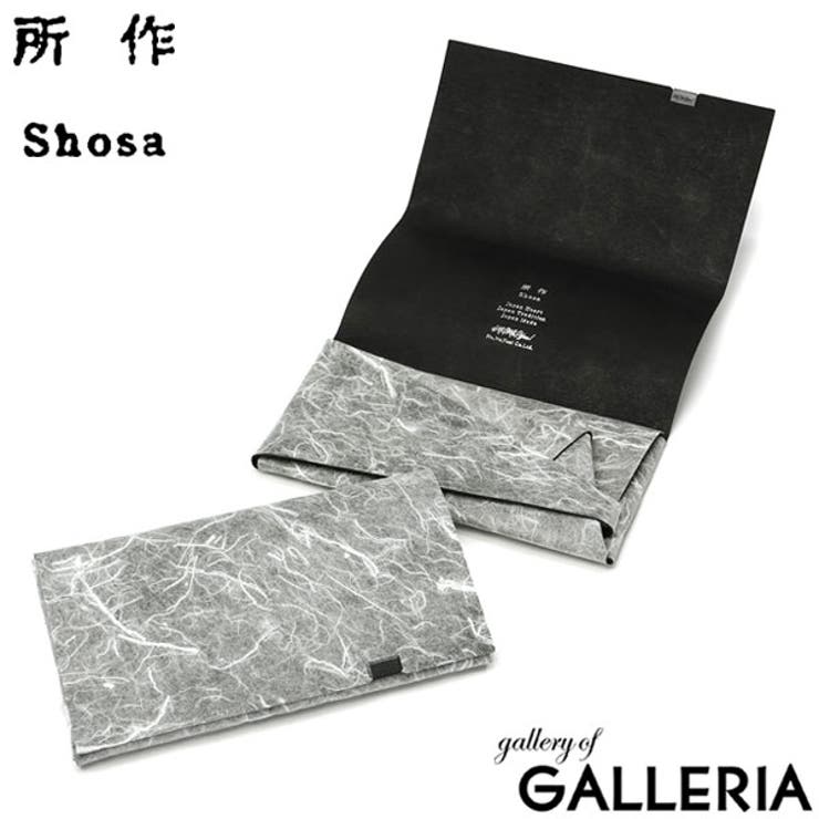 ブラックx白和紙】所作 財布 SHOSA[品番：GLNB0004260]｜ギャレリア