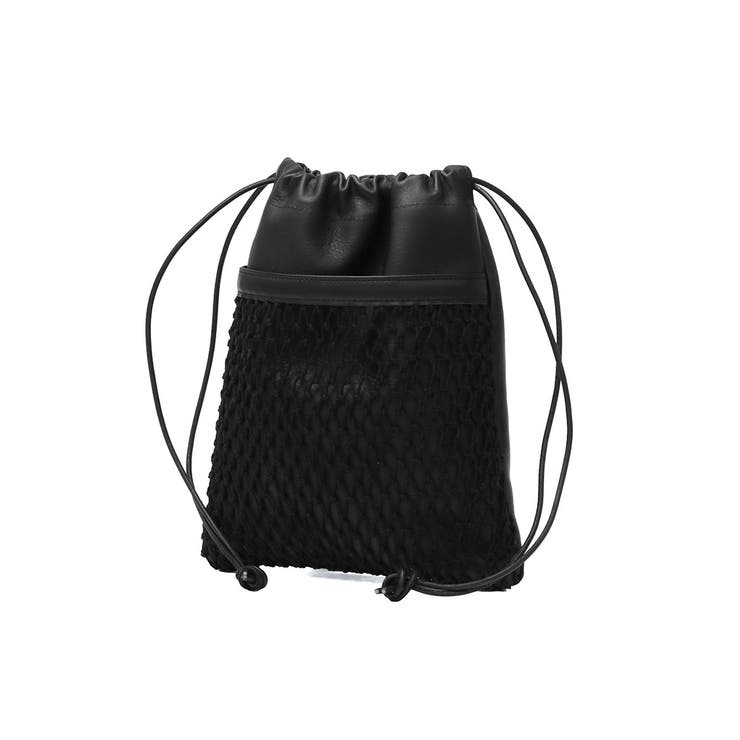 BLACK | SLOW 巾着バッグ スロウ | ギャレリア Bag＆Luggage