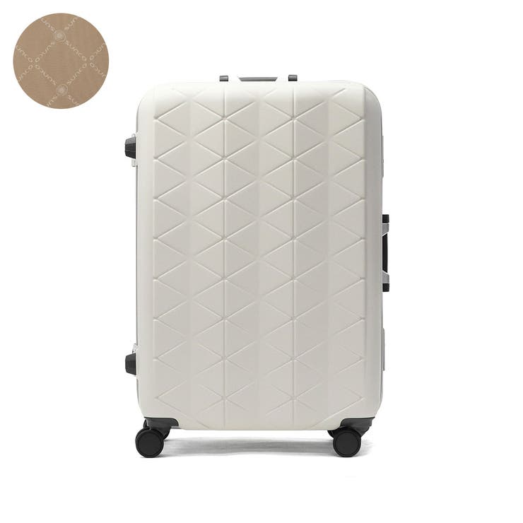 エンボスホワイト | サンコー スーツケース sunco | ギャレリア Bag＆Luggage