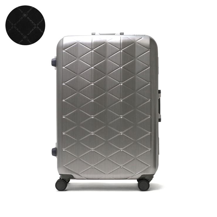 エンボスヘアラインシルバー | サンコー スーツケース sunco | ギャレリア Bag＆Luggage