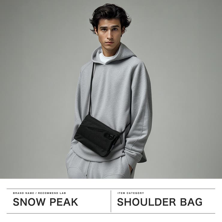  Peak - スノーピーク Land Station 原宿 限定 サコッシュ ショルダーバッグ スノーピーク snow peak スノーピーク サコッシュ snow peak Dry