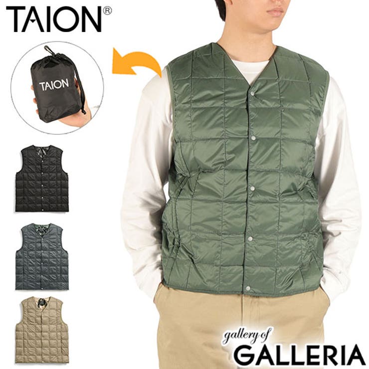 タイオン ダウンベスト TAION | ギャレリア Bag＆Luggage | 詳細画像1 