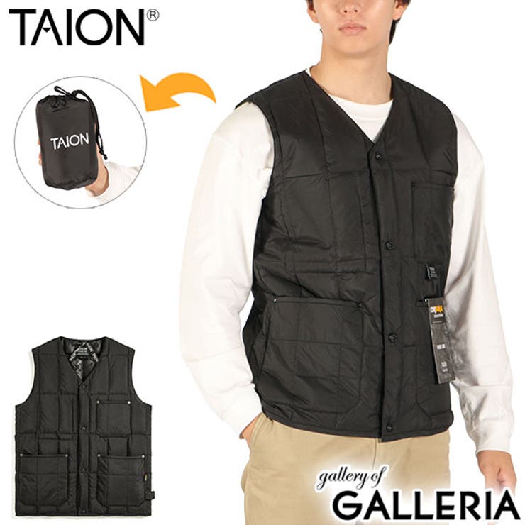 タイオン ダウンベスト TAION | ギャレリア Bag＆Luggage | 詳細画像1 