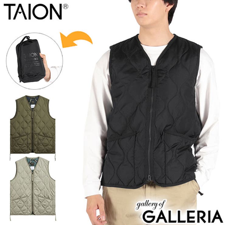 タイオン ダウンベスト TAION | ギャレリア Bag＆Luggage | 詳細画像1 