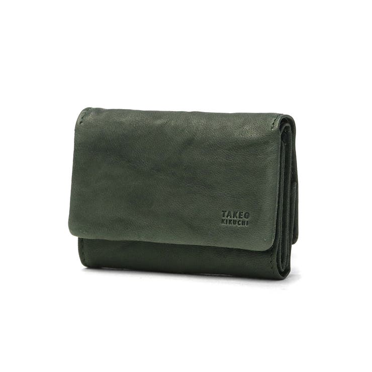 グリーン | タケオキクチ 三つ折り財布 TAKEOKIKUCHI | ギャレリア Bag＆Luggage
