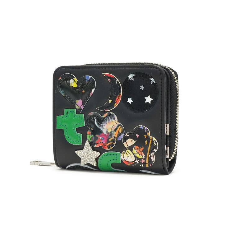 ブラック | ツモリチサト 二つ折り財布 tsumorichisatoCARRY | ギャレリア Bag＆Luggage