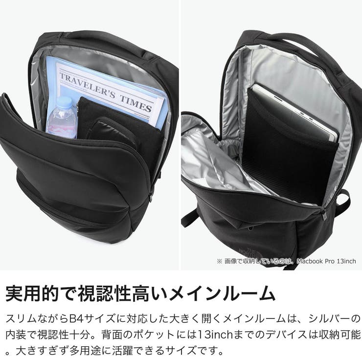 日本正規品ザノースフェイス ビジネスリュック THENORTHFACE | ギャレリア Bag＆Luggage | 詳細画像3 