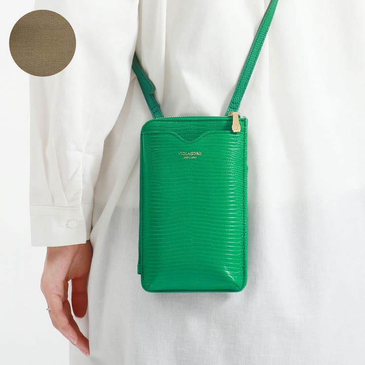 green | 正規品 ヴィオラドーロ スマホポシェット | ギャレリア Bag＆Luggage