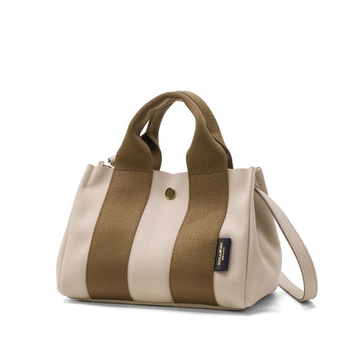sandbeige×mocha | 正規品 ヴィオラドーロ トートバッグ | ギャレリア Bag＆Luggage