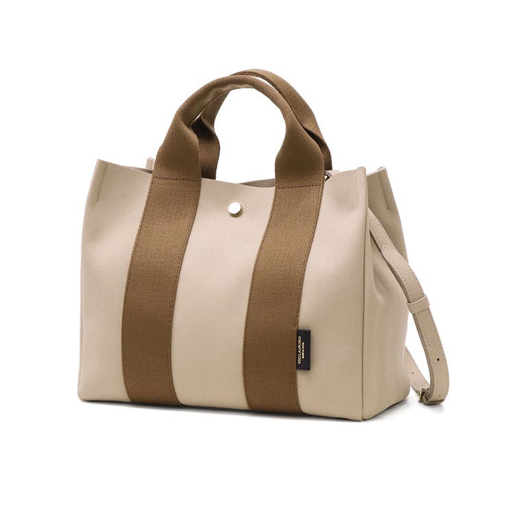 sandbeige×mocha | 正規品 ヴィオラドーロ トートバッグ | ギャレリア Bag＆Luggage