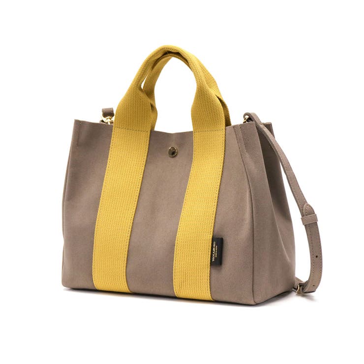 taupe×yellow | 正規品 ヴィオラドーロ トートバッグ | ギャレリア Bag＆Luggage