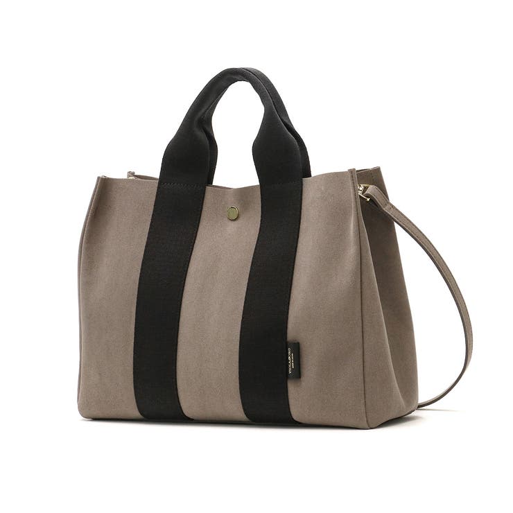 taupe×black | 正規品 ヴィオラドーロ トートバッグ | ギャレリア Bag＆Luggage