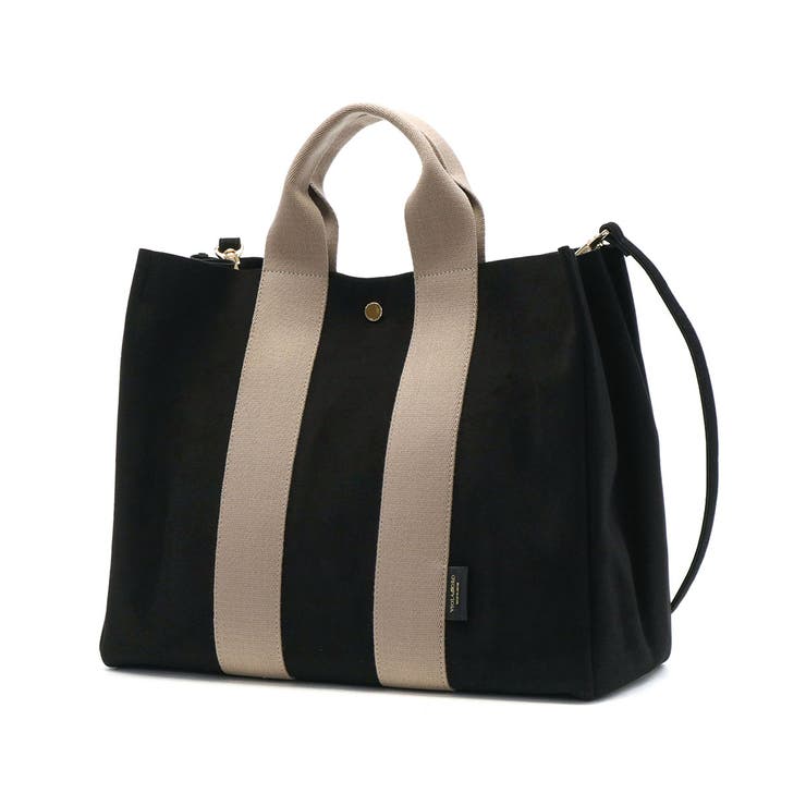 black×taupe | 正規品 ヴィオラドーロ トートバッグ | ギャレリア Bag＆Luggage