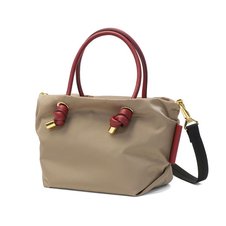 taupe×red | 正規品 ヴィオラドーロ トートバッグ | ギャレリア Bag＆Luggage