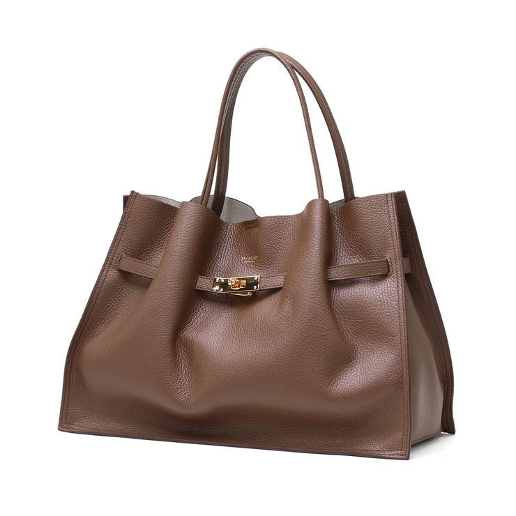 brown×gray | 正規品 ヴィオラドーロ トートバッグ | ギャレリア Bag＆Luggage