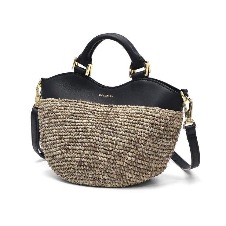 washedbrown×black | 正規品 ヴィオラドーロ トートバッグ | ギャレリア Bag＆Luggage