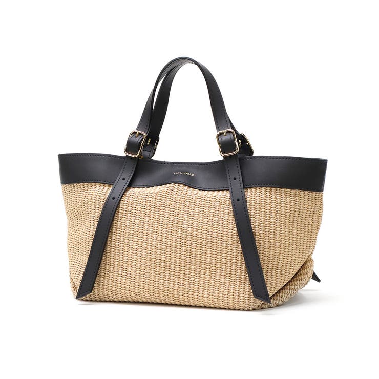 natural×black | 正規品 ヴィオラドーロ トートバッグ | ギャレリア Bag＆Luggage