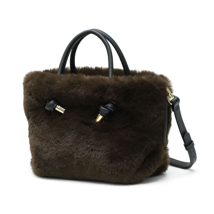 dbrown×black | 正規品 ヴィオラドーロ トートバッグ | ギャレリア Bag＆Luggage