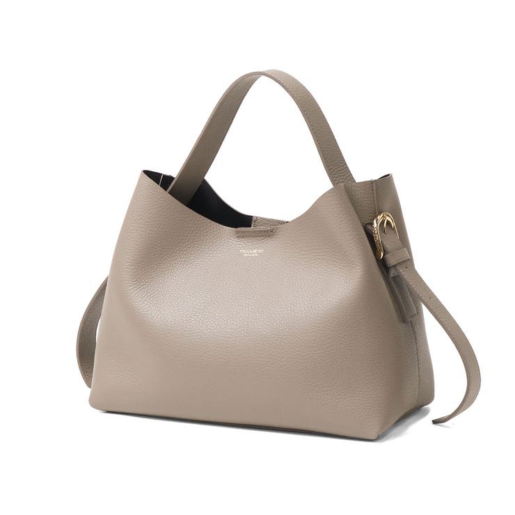 ltaupe×black | 正規品 ヴィオラドーロ トートバッグ | ギャレリア Bag＆Luggage