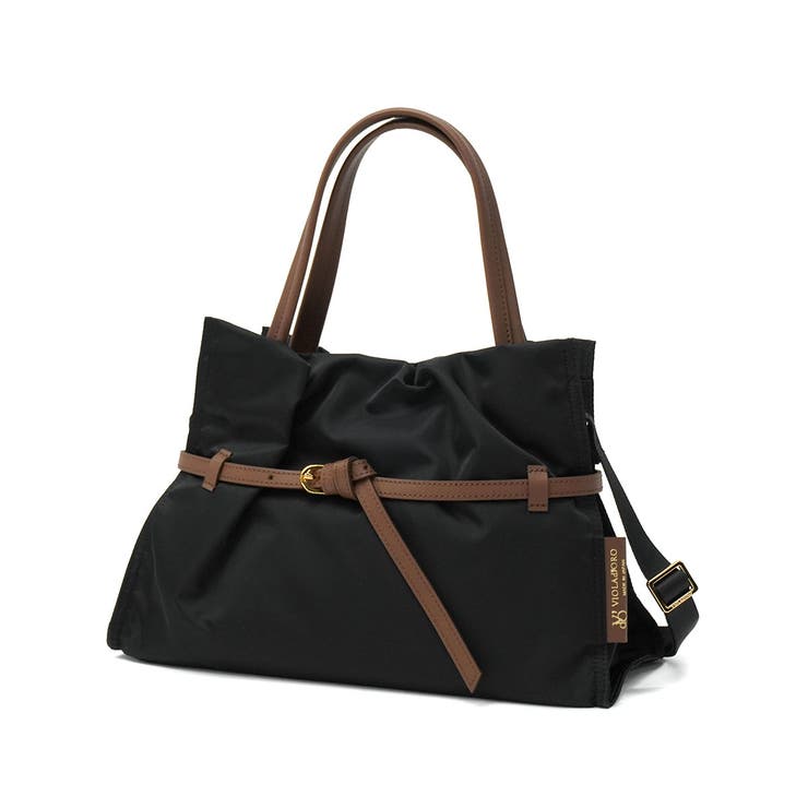 black×mochabrown | 正規品 ヴィオラドーロ トートバッグ | ギャレリア Bag＆Luggage