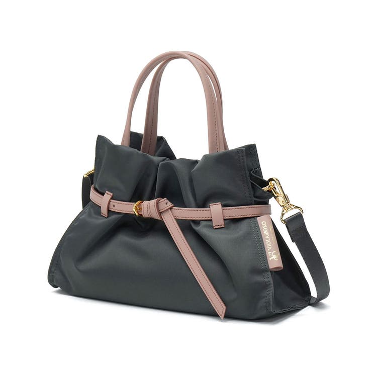 charcoal×pinkgray | 正規品 ヴィオラドーロ トートバッグ | ギャレリア Bag＆Luggage