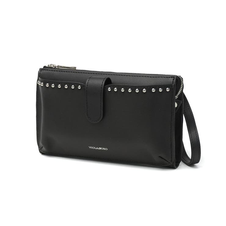 black | 正規品ヴィオラドーロ スマホショルダー VIOLAdORO | ギャレリア Bag＆Luggage