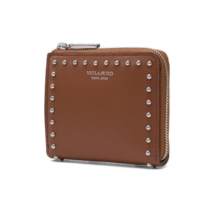 CAMEL(L.TAUPE) | 正規品ヴィオラドーロ 二つ折り財布 VIOLAd’ORO | ギャレリア Bag＆Luggage