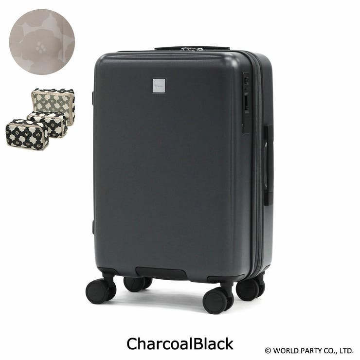 チャコールブラック | Wpc Patterns スーツケース | ギャレリア Bag＆Luggage