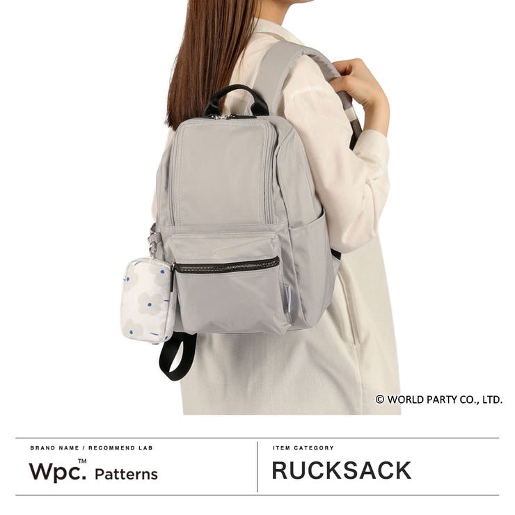 WpcPatterns リュック ダブリュピーシー | ギャレリア Bag＆Luggage | 詳細画像2 