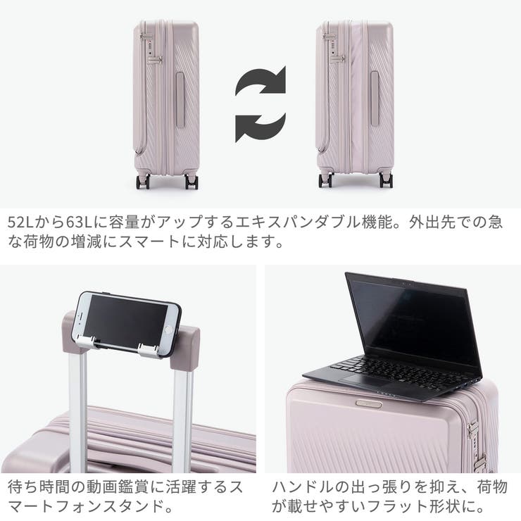 ダブルアンドデイナイト スーツケース W& | ギャレリア Bag＆Luggage | 詳細画像5 
