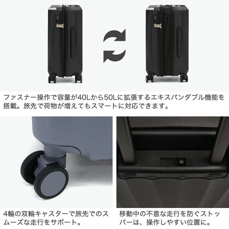 ダブルアンドデイナイト スーツケース W& | ギャレリア Bag＆Luggage | 詳細画像5 